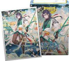 Dragon Shields: (100) Matte Art - Grand Archive - Jin, Fate Defiant | Odin's Place