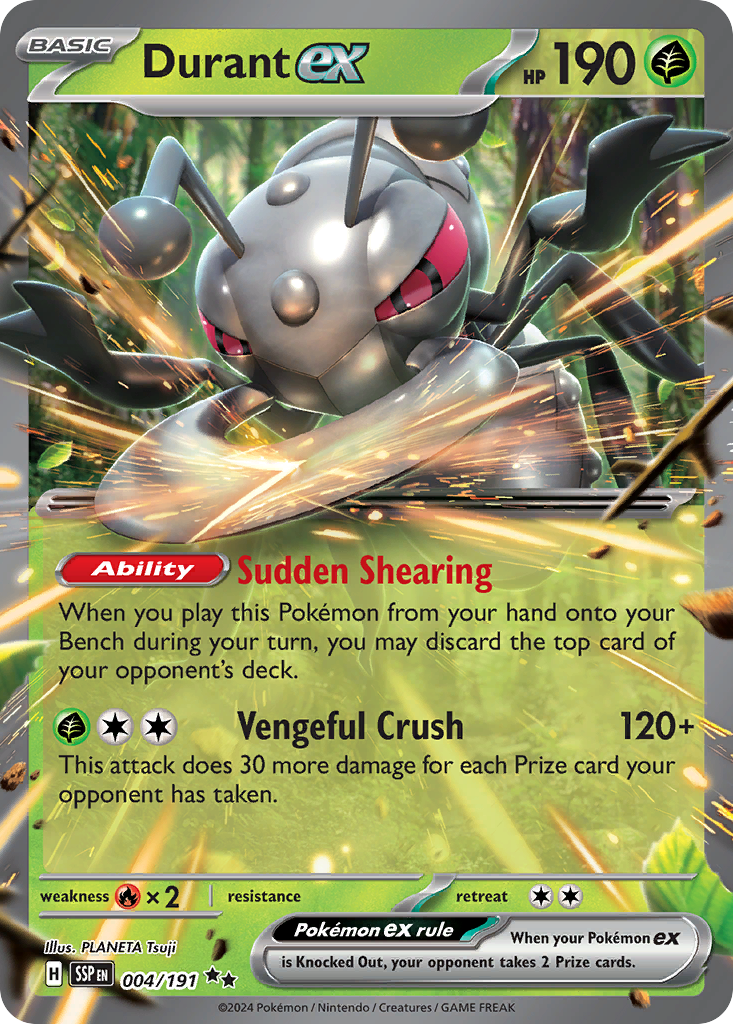 Durant ex (004/191) [Scarlet & Violet: Surging Sparks] | Odin's Place