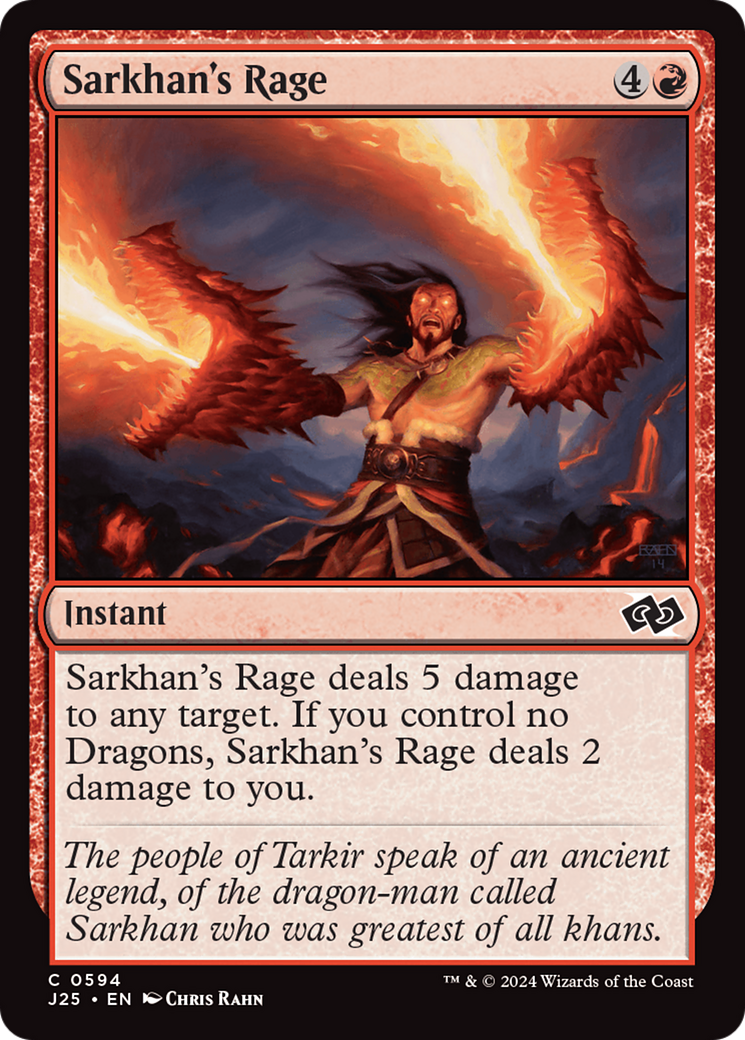 Sarkhan's Rage [Foundations Jumpstart] | Odin's Place