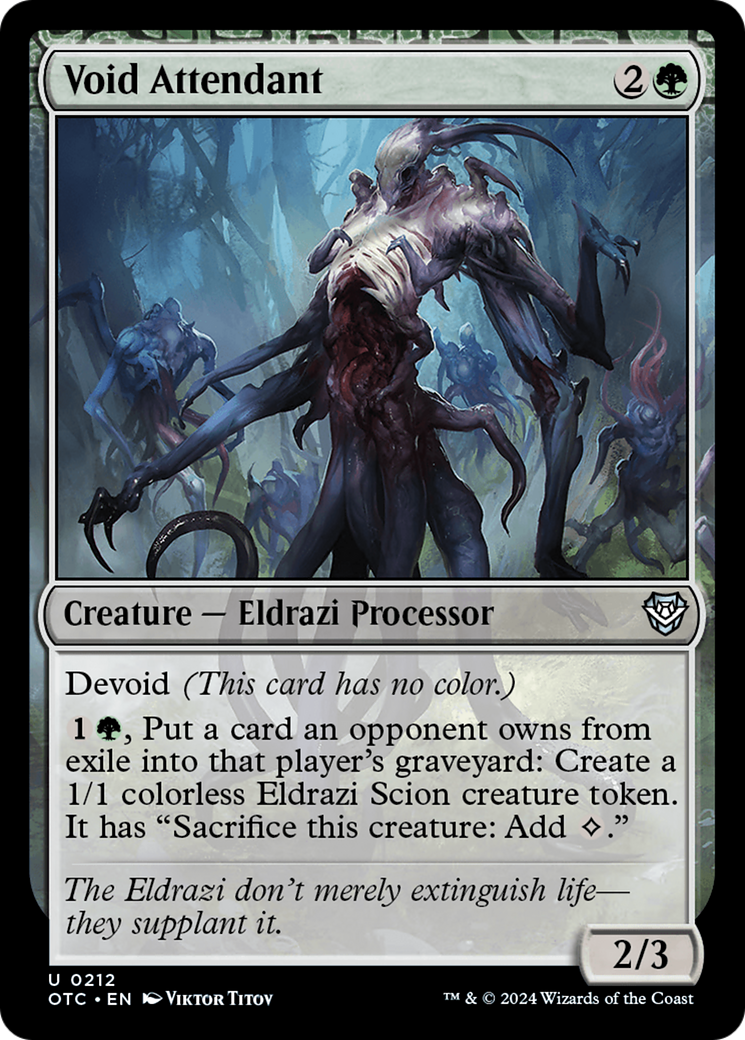 Void Attendant [Outlaws of Thunder Junction Commander] | Odin's Place
