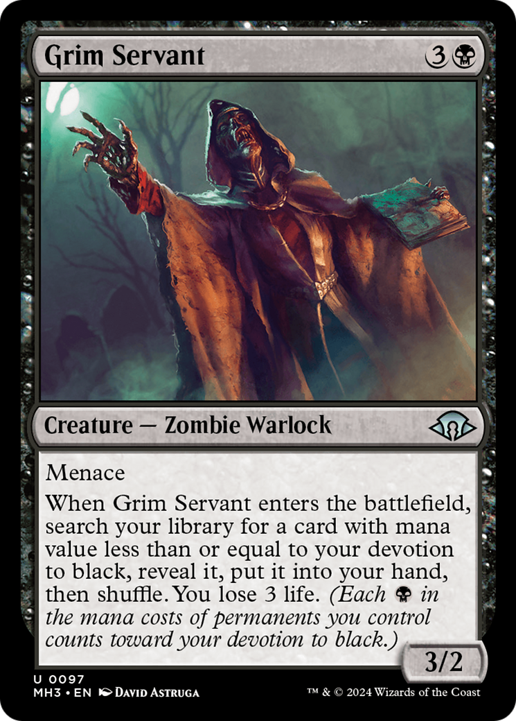 Grim Servant [Modern Horizons 3] | Odin's Place
