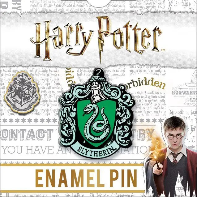 Harry Potter Slytherin Crest Enamel Pin | Odin's Place
