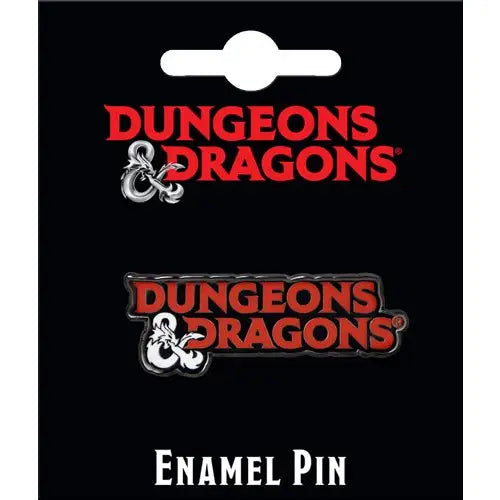 Dungeons & Dragons Logo Enamel Pin | Odin's Place
