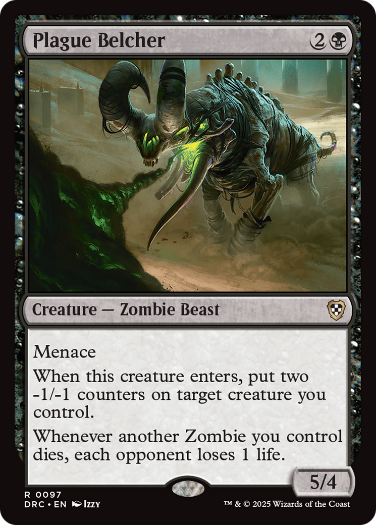 Plague Belcher [Aetherdrift Commander] | Odin's Place
