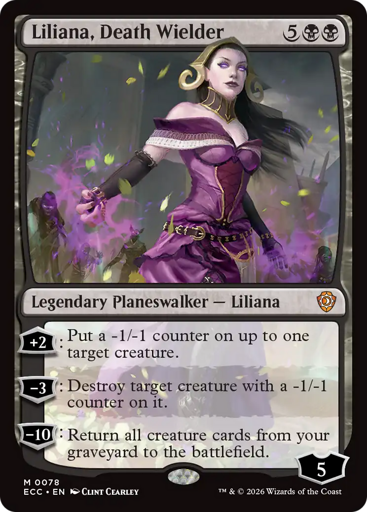 Liliana, Death Wielder [Lorwyn Eclipsed Commander] | Odin's Place