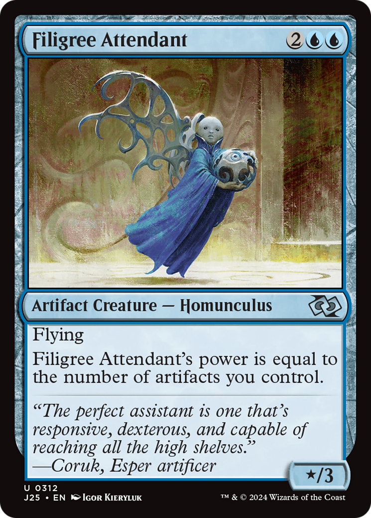 Filigree Attendant [Foundations Jumpstart] | Odin's Place