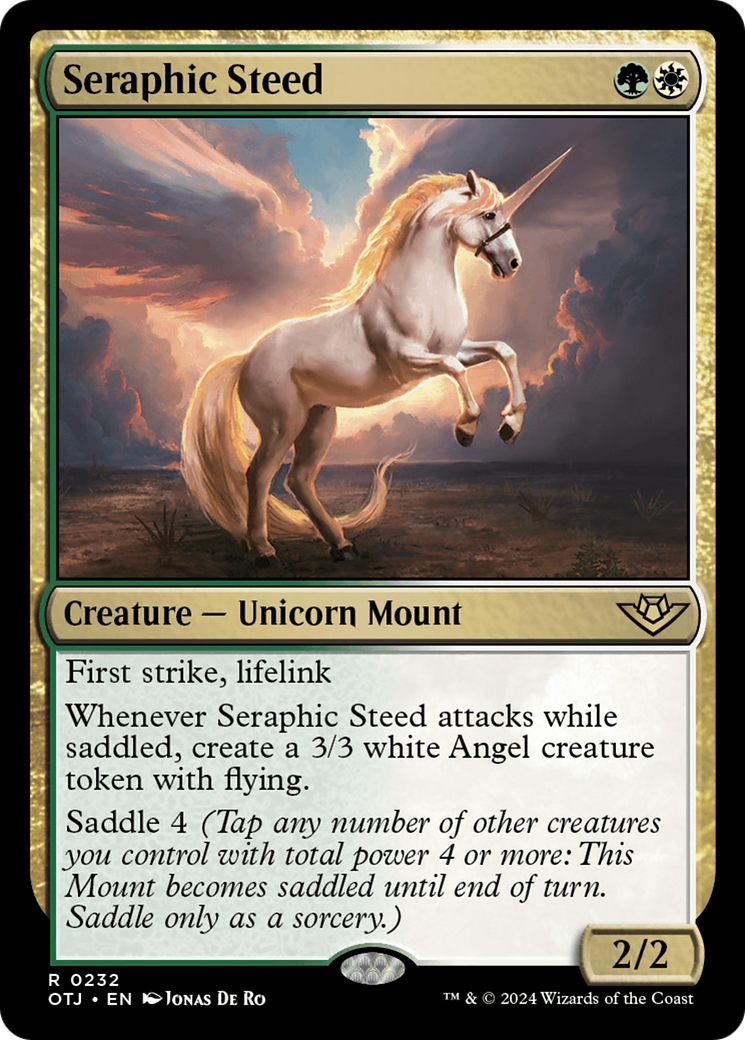 Seraphic Steed [Outlaws of Thunder Junction] | Odin's Place