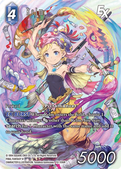 Relm EX (Full Art) [Opus XII] | Odin's Place