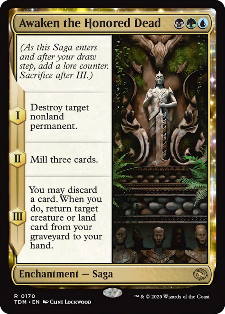 Awaken the Honored Dead [Tarkir: Dragonstorm] | Odin's Place