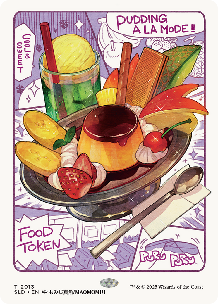 Food Token (2013) (Rainbow Foil) [Secret Lair Drop Series] | Odin's Place