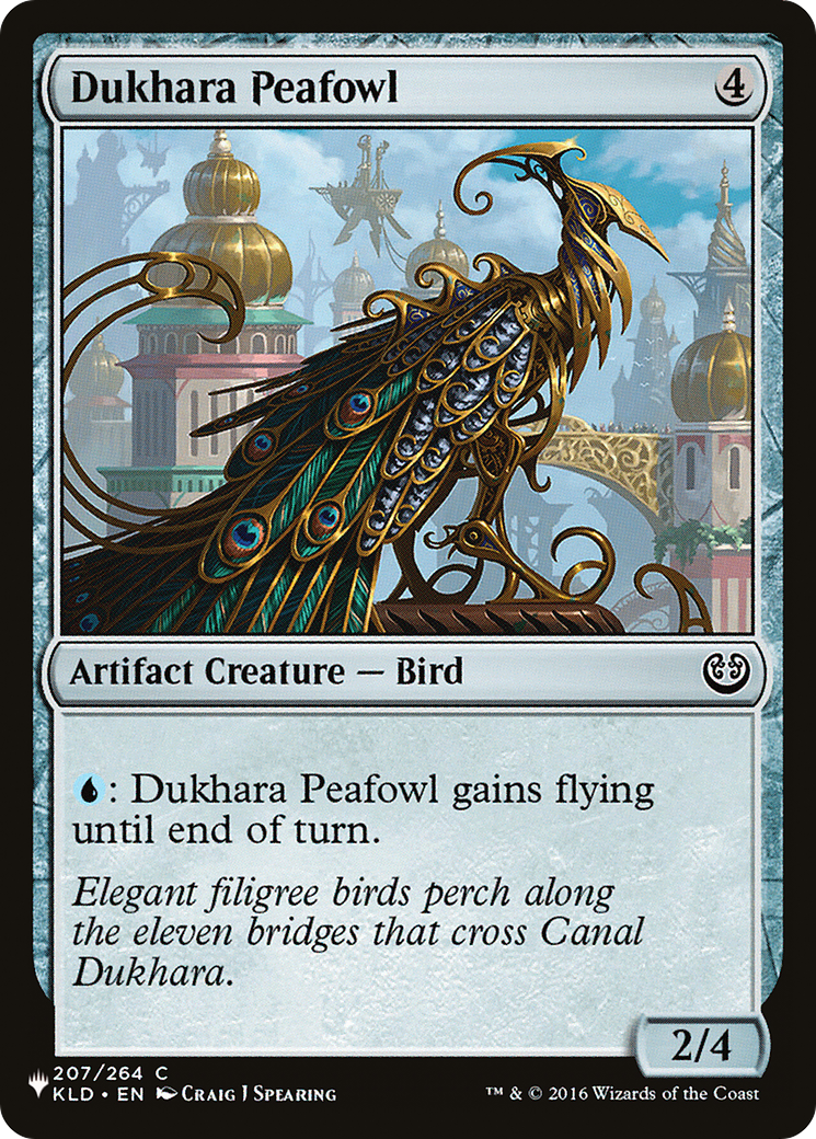 Dukhara Peafowl [The List] | Odin's Place