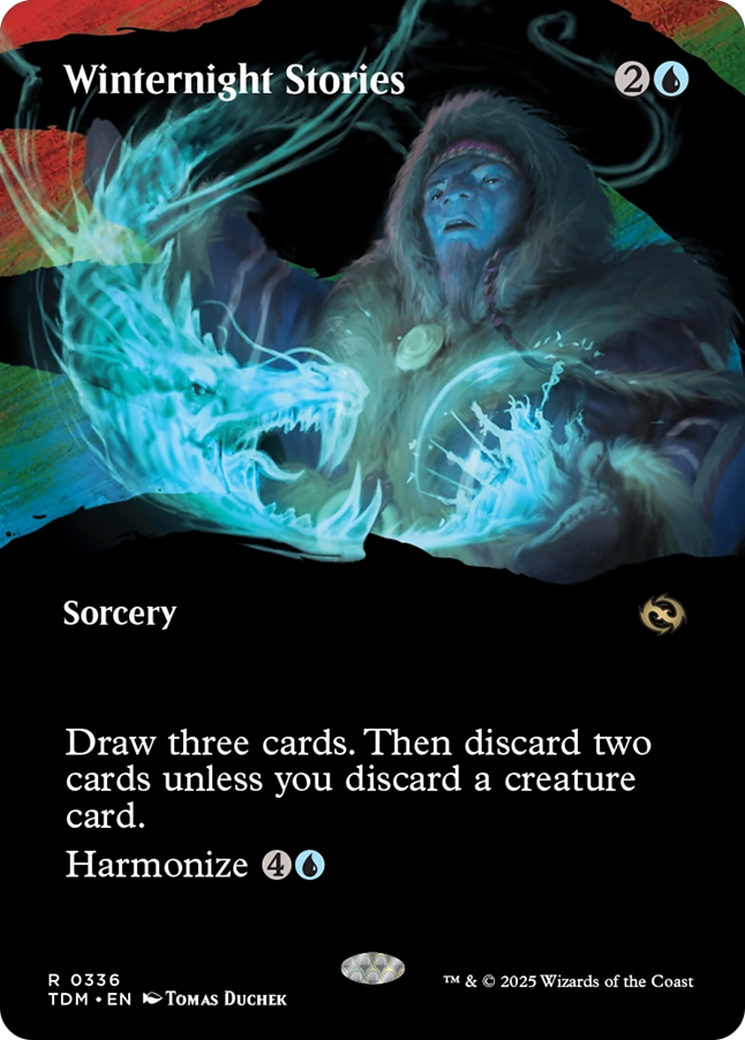 Winternight Stories (Borderless) [Tarkir: Dragonstorm] | Odin's Place