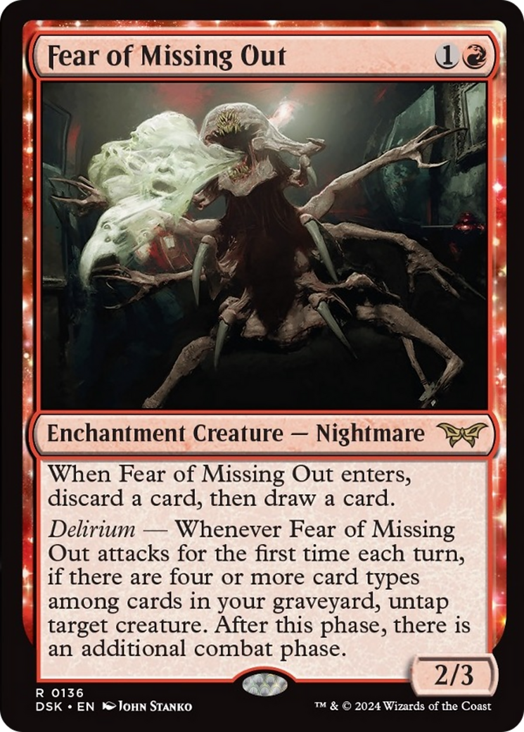 Fear of Missing Out [Duskmourn: House of Horror] | Odin's Place