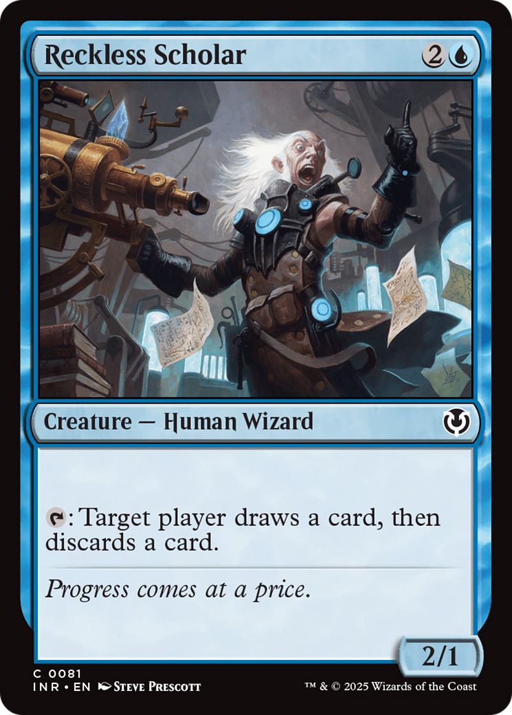 Reckless Scholar [Innistrad Remastered] | Odin's Place