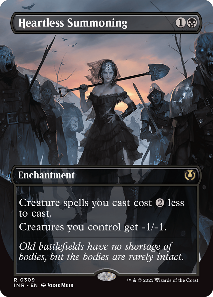 Heartless Summoning (Borderless) [Innistrad Remastered] | Odin's Place