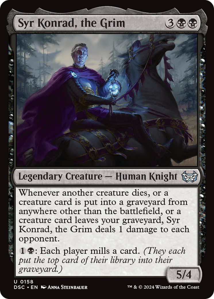 Syr Konrad, the Grim [Duskmourn: House of Horror Commander] | Odin's Place