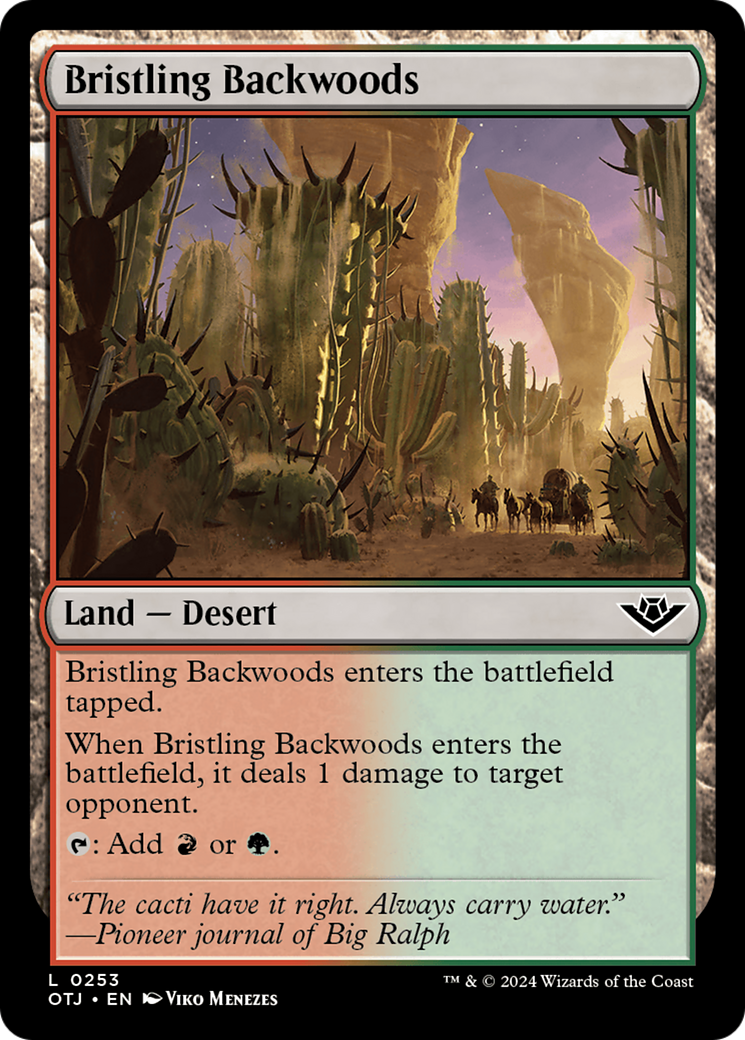 Bristling Backwoods [Outlaws of Thunder Junction] | Odin's Place