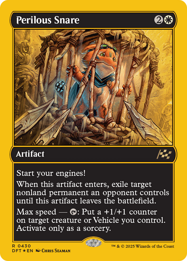 Perilous Snare (First-Place Foil) [Aetherdrift] | Odin's Place