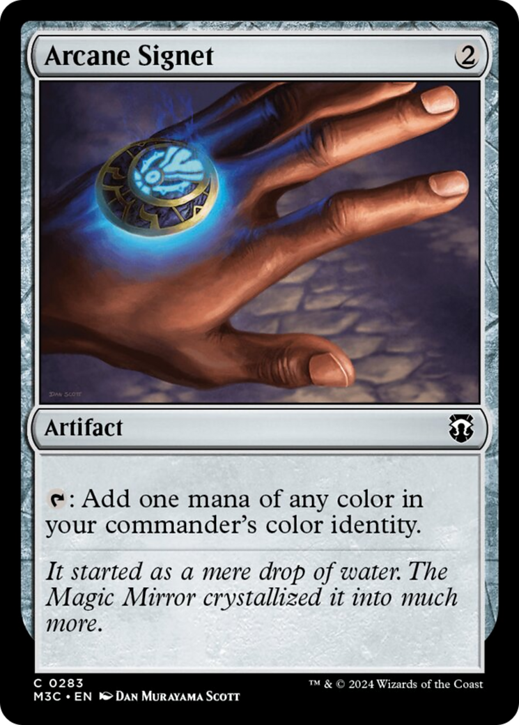 Arcane Signet (Ripple Foil) [Modern Horizons 3 Commander] | Odin's Place