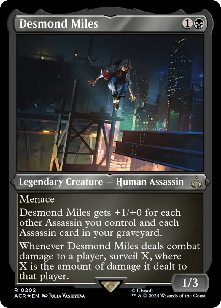 Desmond Miles (Foil Etched) [Assassin's Creed] | Odin's Place