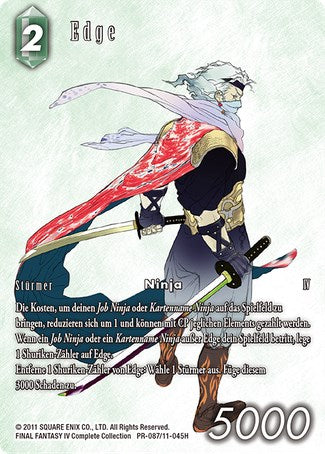 Edge (Full Art) [Opus XI Promo Cards] | Odin's Place