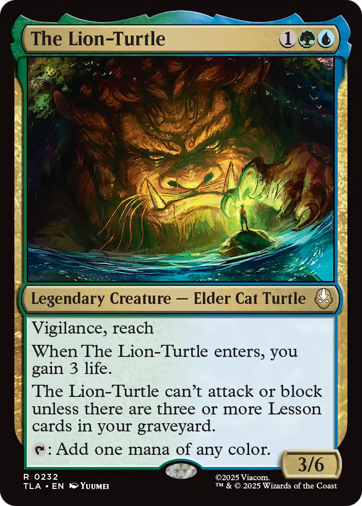 The Lion-Turtle [Avatar: The Last Airbender] | Odin's Place