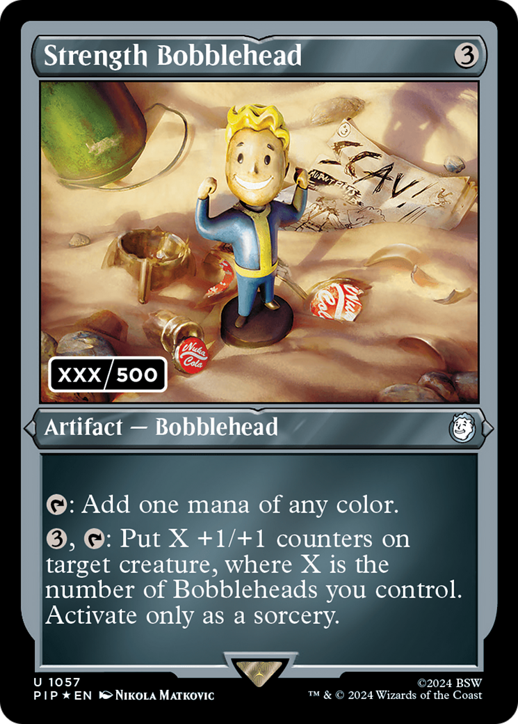 Strength Bobblehead (Serial Numbered) [Fallout] | Odin's Place