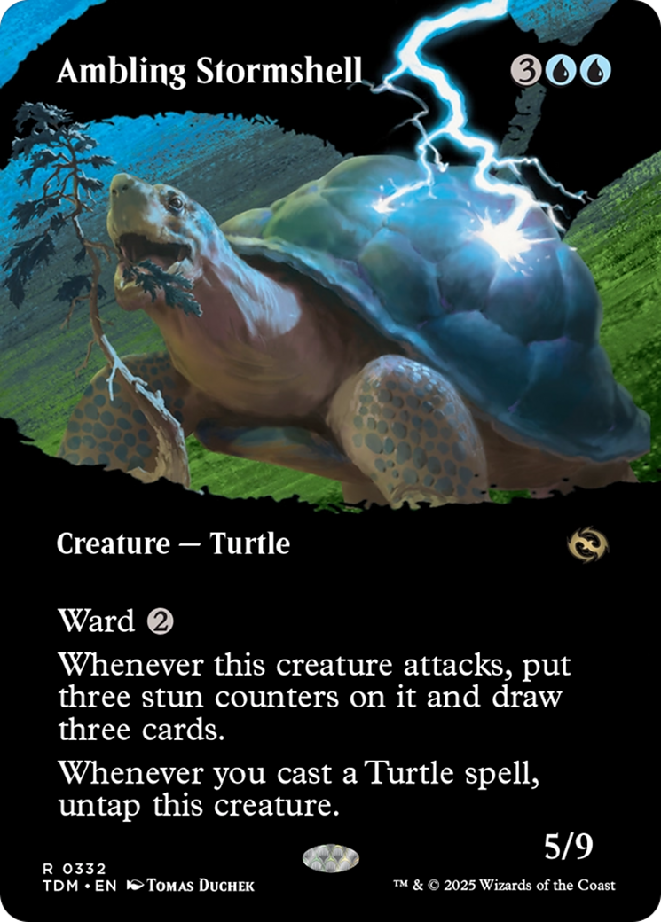 Ambling Stormshell (Borderless) [Tarkir: Dragonstorm] | Odin's Place