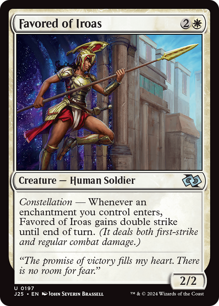 Favored of Iroas [Foundations Jumpstart] | Odin's Place