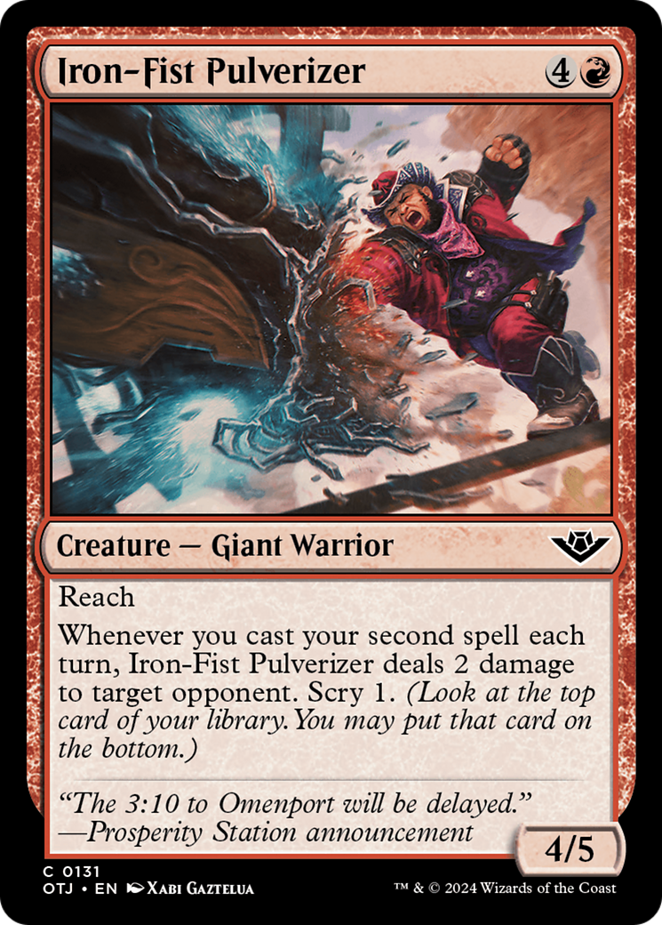 Iron-Fist Pulverizer [Outlaws of Thunder Junction] | Odin's Place