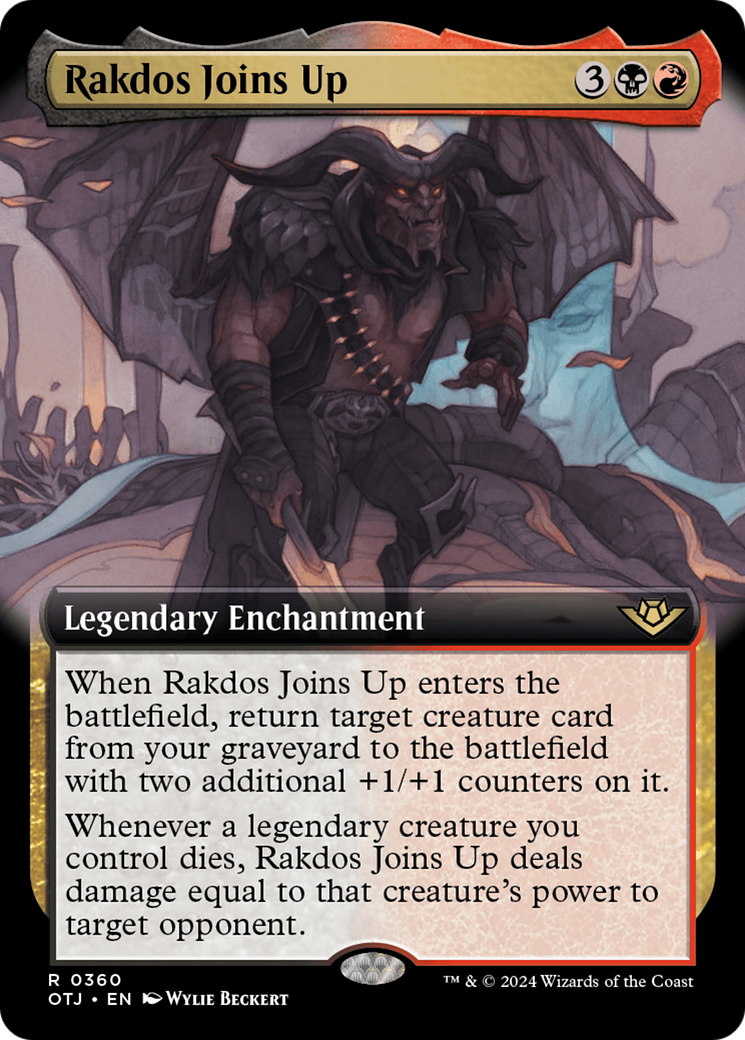 Rakdos Joins Up (Extended Art) [Outlaws of Thunder Junction] | Odin's Place