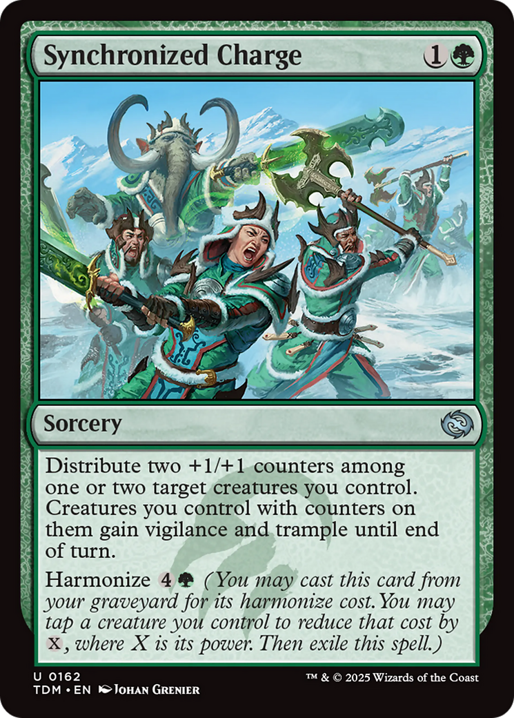 Synchronized Charge [Tarkir: Dragonstorm] | Odin's Place
