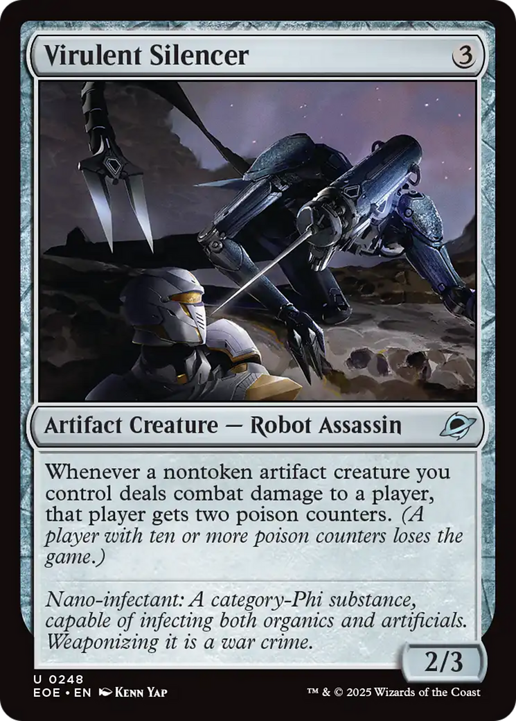 Virulent Silencer [Edge of Eternities] | Odin's Place