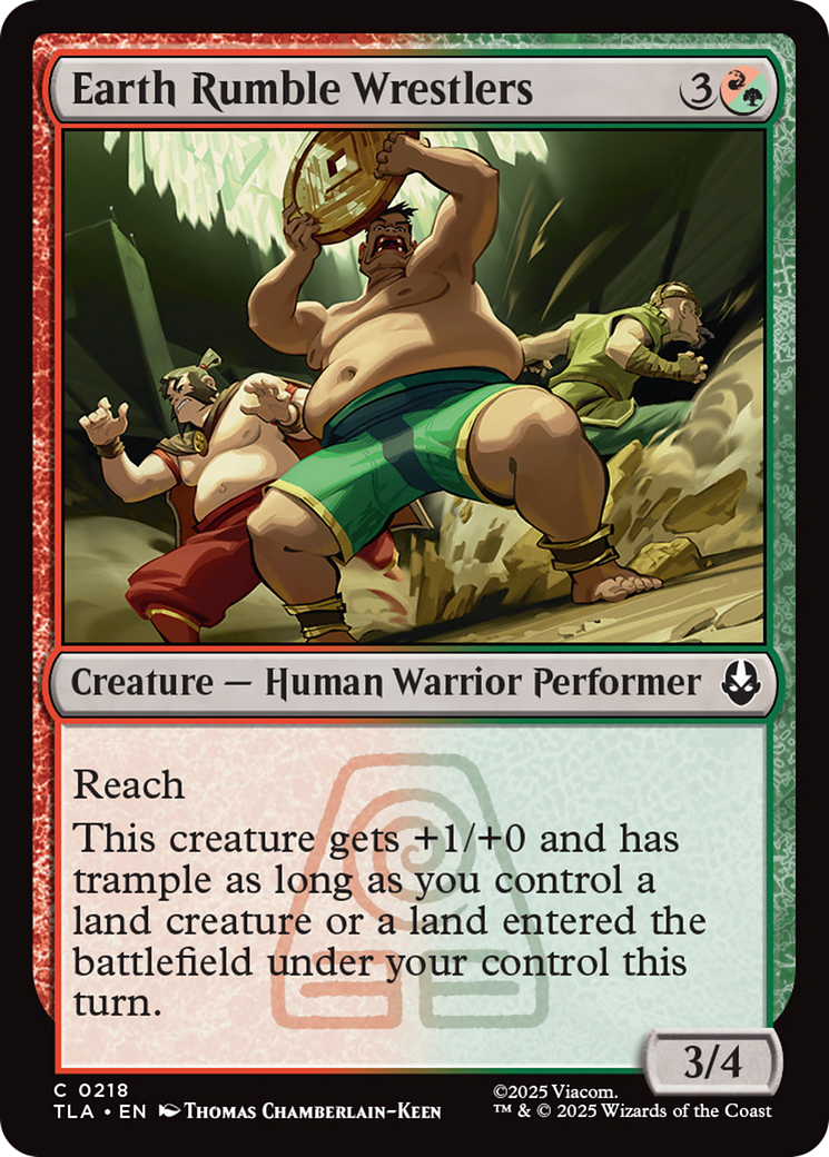 Earth Rumble Wrestlers [Avatar: The Last Airbender] | Odin's Place