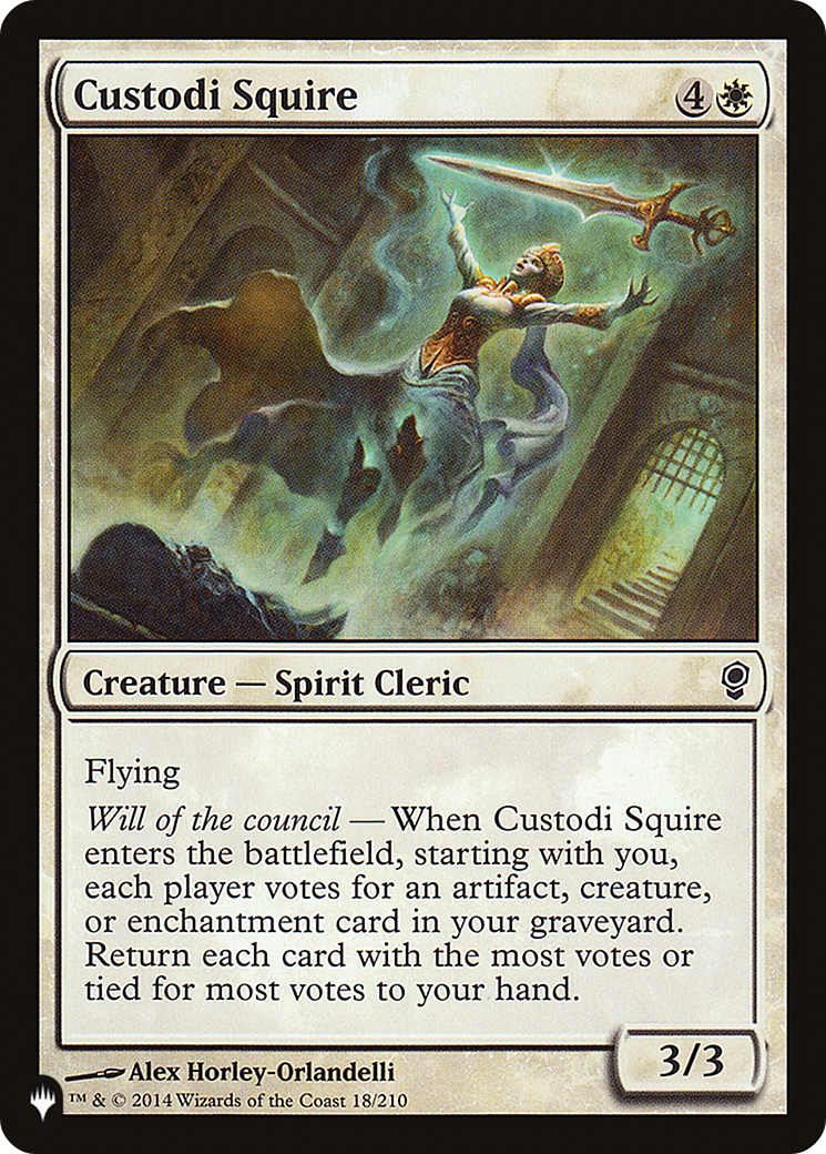 Custodi Squire [The List] | Odin's Place