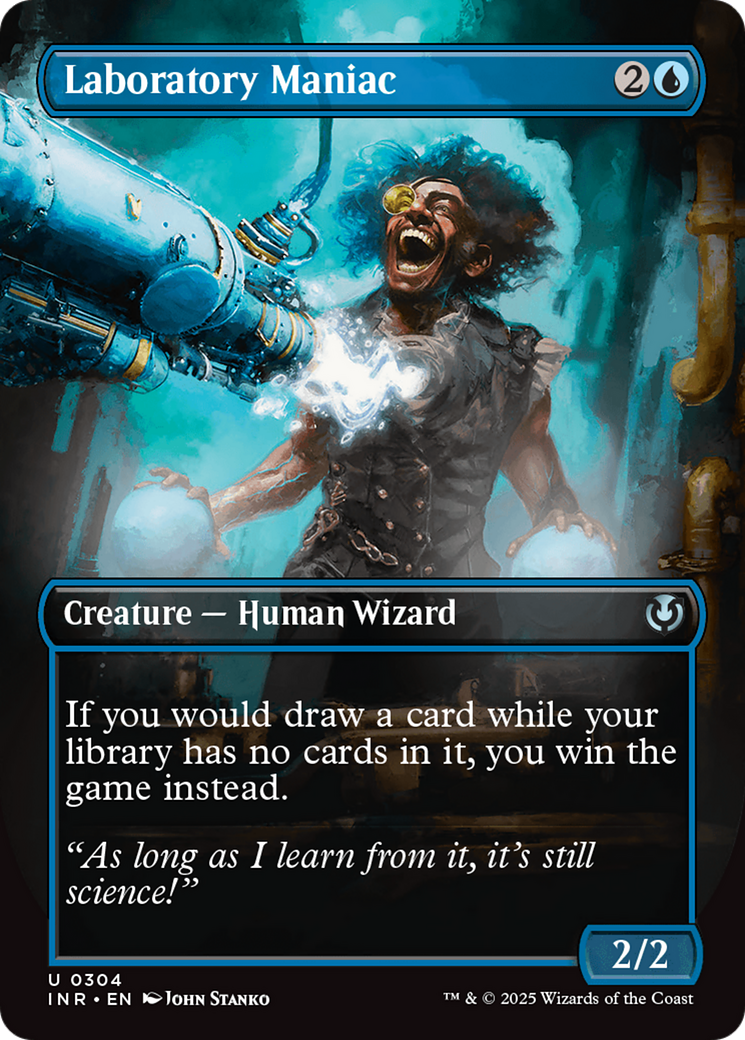 Laboratory Maniac (Borderless) [Innistrad Remastered] | Odin's Place