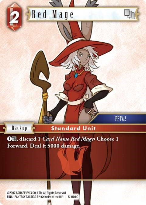 Red Mage (Fire) [Opus V] | Odin's Place