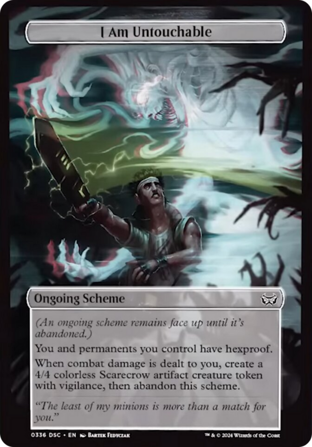 I Am Untouchable (Full Art) [Duskmourn: Archenemy] | Odin's Place