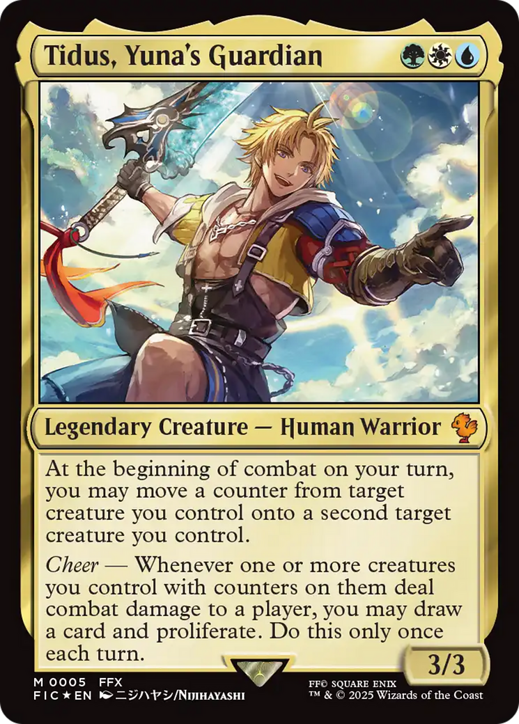 Tidus, Yuna's Guardian [FINAL FANTASY Commander] | Odin's Place