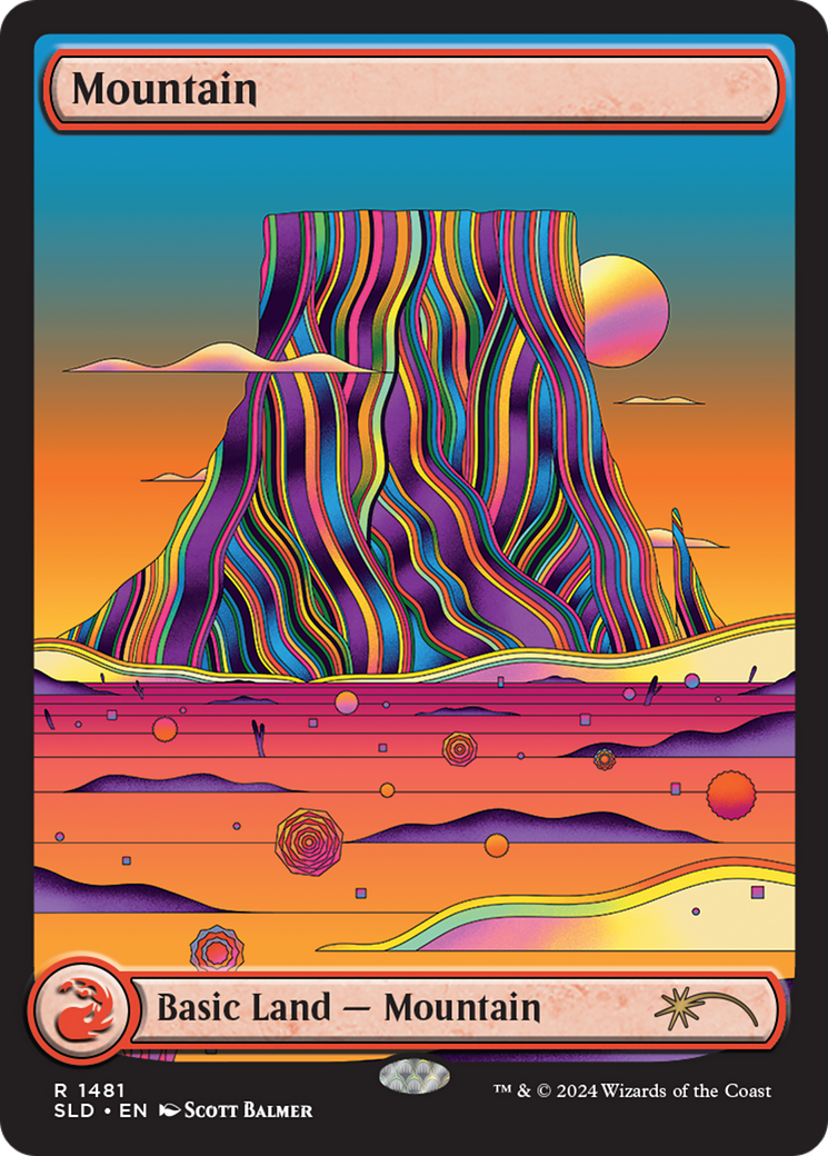 Mountain (1481) [Secret Lair Drop Series] | Odin's Place