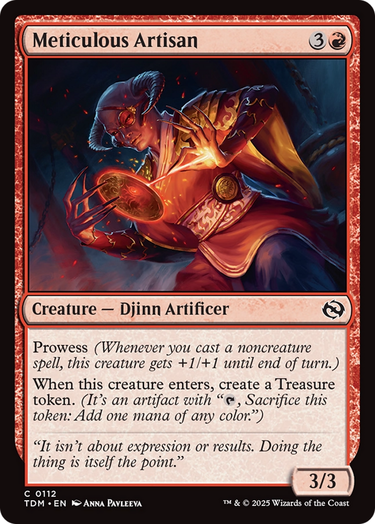 Meticulous Artisan [Tarkir: Dragonstorm] | Odin's Place