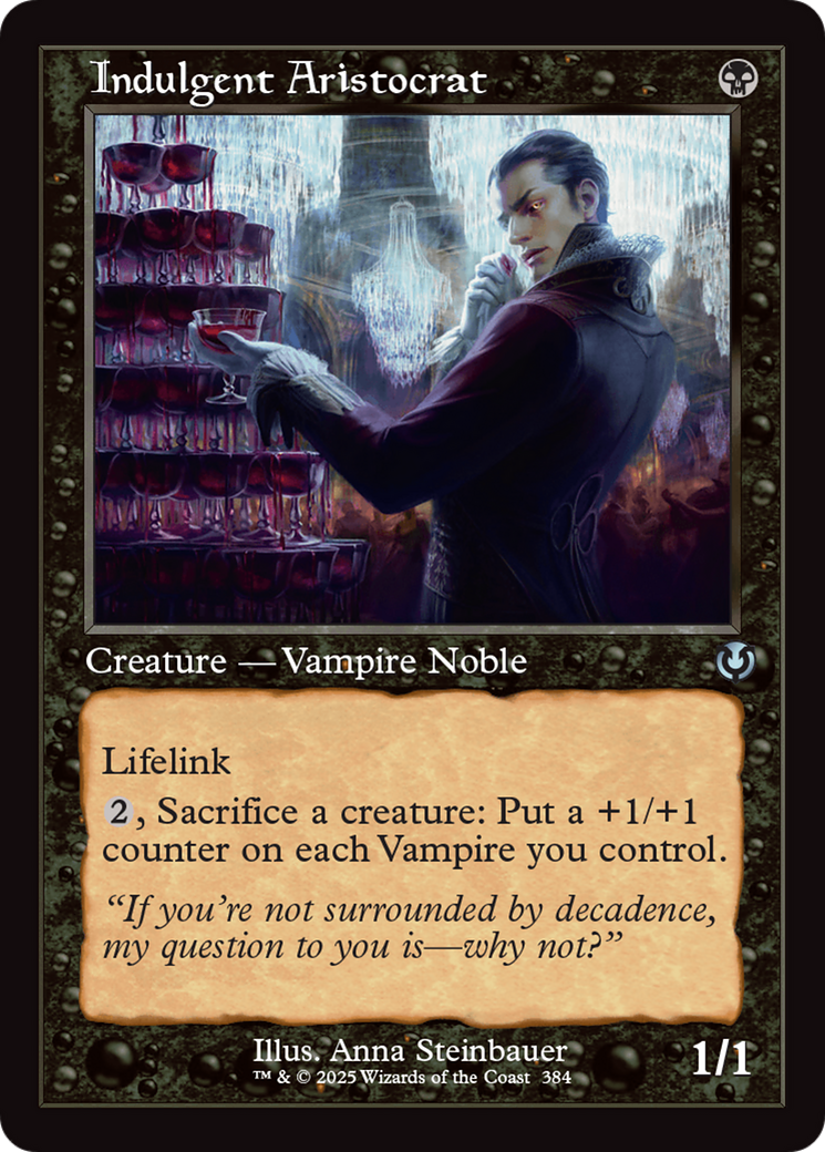 Indulgent Aristocrat (Retro Frame) [Innistrad Remastered] | Odin's Place