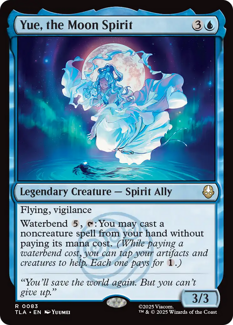 Yue, the Moon Spirit [Avatar: The Last Airbender] | Odin's Place