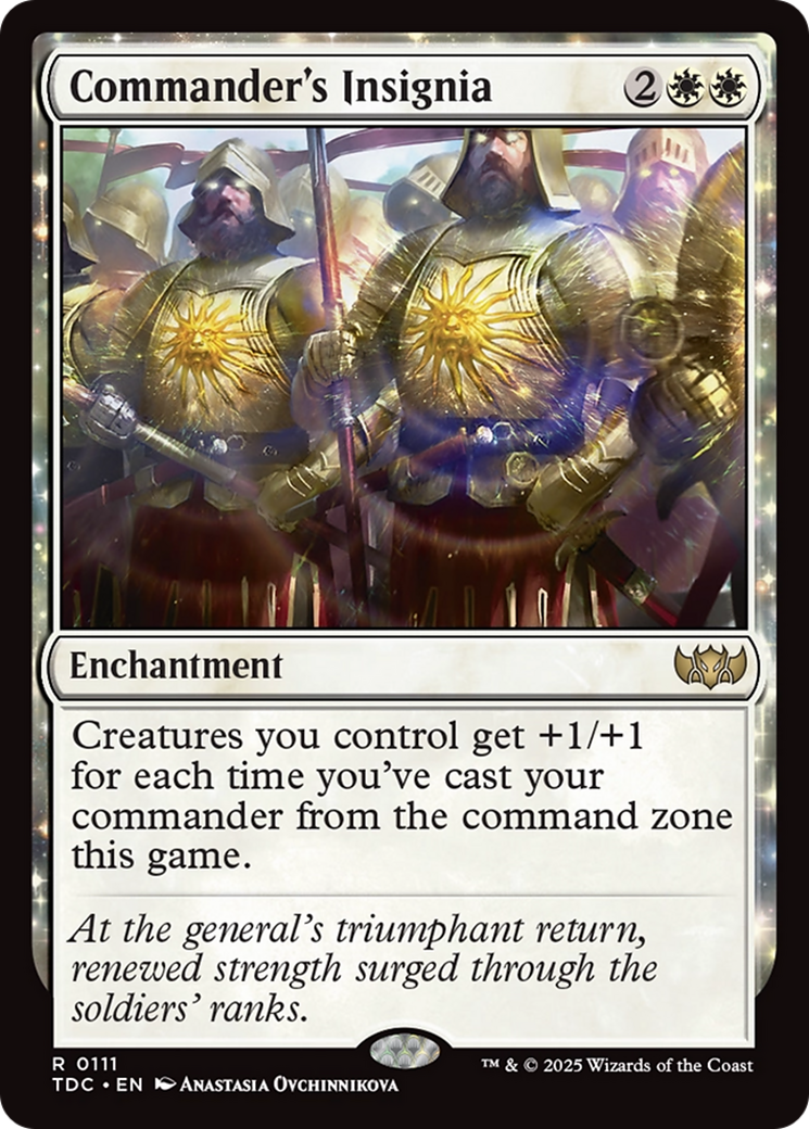 Commander's Insignia [Tarkir: Dragonstorm Commander] | Odin's Place