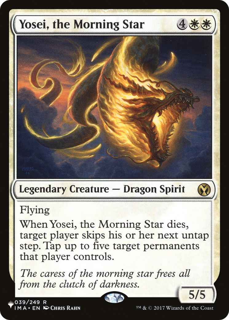 Yosei, the Morning Star [The List] | Odin's Place