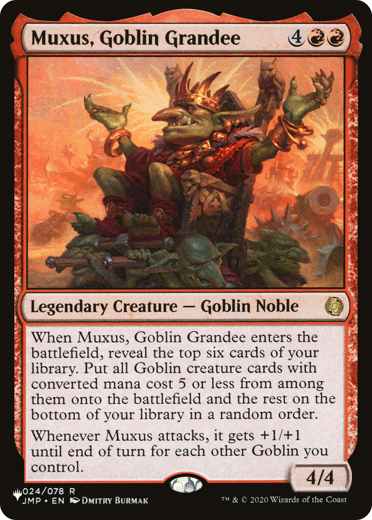 Muxus, Goblin Grandee [The List] | Odin's Place