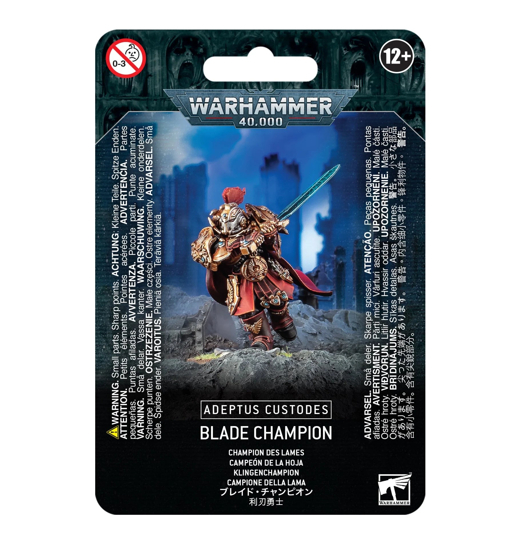 Warhammer 40K: Adeptus Custodes Blade Champion | Odin's Place