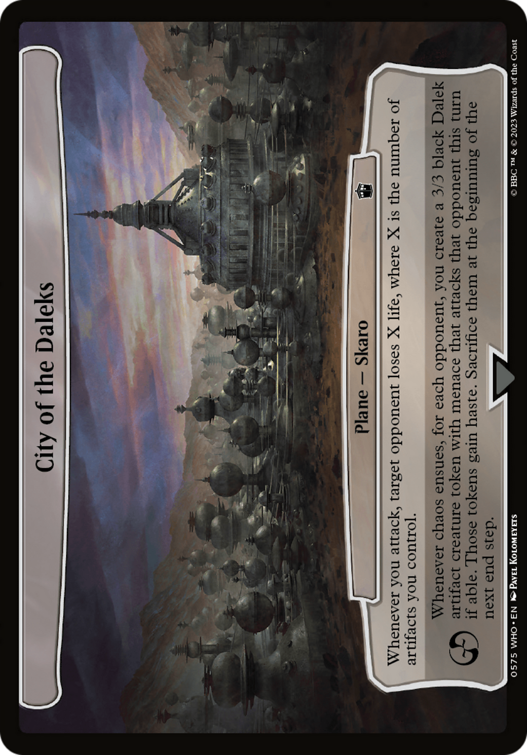 City of the Daleks [Doctor Who] | Odin's Place