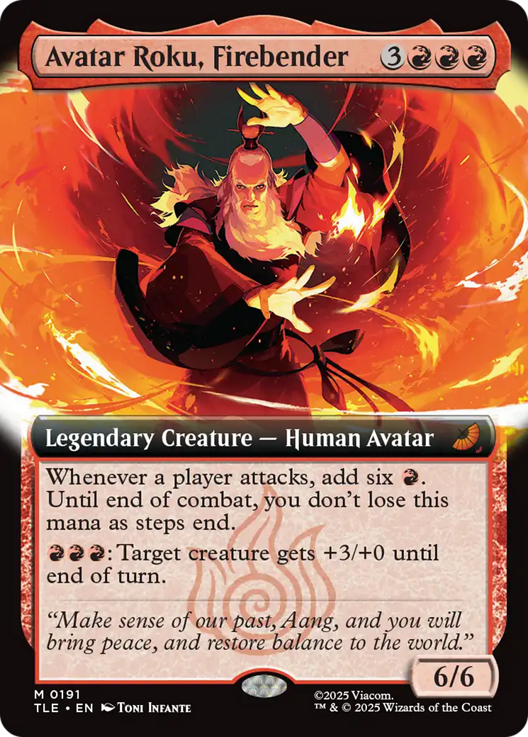 Avatar Roku, Firebender (Extended Art) [Avatar: The Last Airbender: Eternal-Legal] | Odin's Place