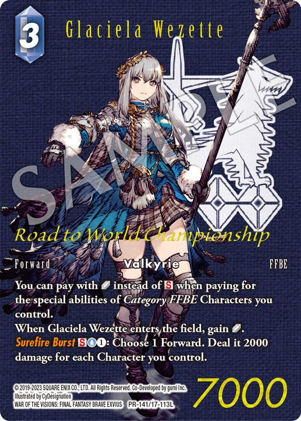 Glaciela Wezette [Promo Cards] | Odin's Place